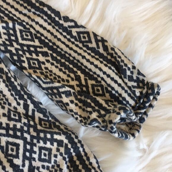 Lucky Brand | Linen Blend Button Peasant Top | S - Picture 3 of 8